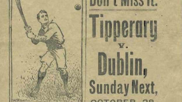 1917 Hurling All-Ireland Final Flyer