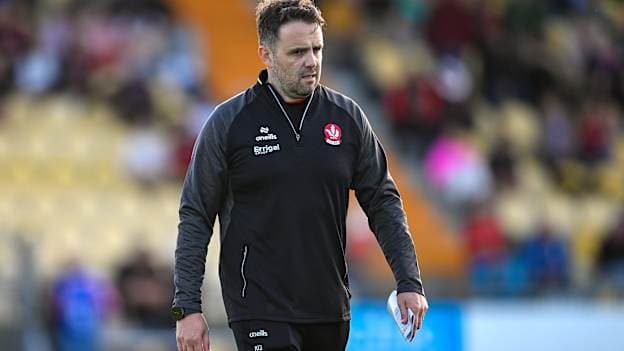 Derry minor football manager Kieran Glackin. Photo by Ramsey Cardy/Sportsfile