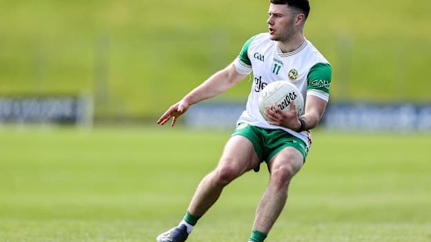 Cathal Flynn netted a goal for Offaly. Photo by Thomas Flinkow/Sportsfile