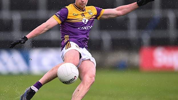 Seán Nolan scored 2-3 for Wexford against Antrim. Photo by Piaras Ó Mídheach/Sportsfile