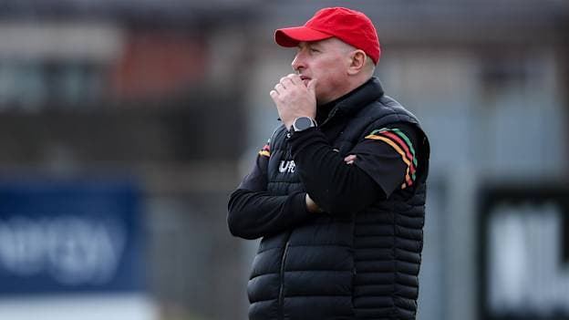 Carlow senior hurling team manager Tom Mullally. Photo by Shauna Clinton/Sportsfile