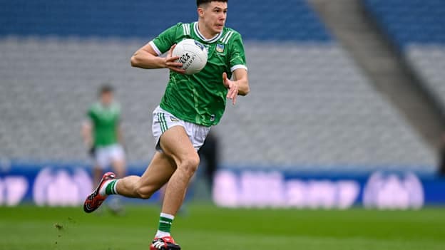 Promising Limerick footballer Emmet Rigter. Photo by Ramsey Cardy/Sportsfile