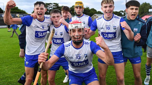 Waterford players celebrating following an excellent Electric Ireland MHC Semi-Final win over Kilkenny. Photo by Matt Browne/Sportsfile