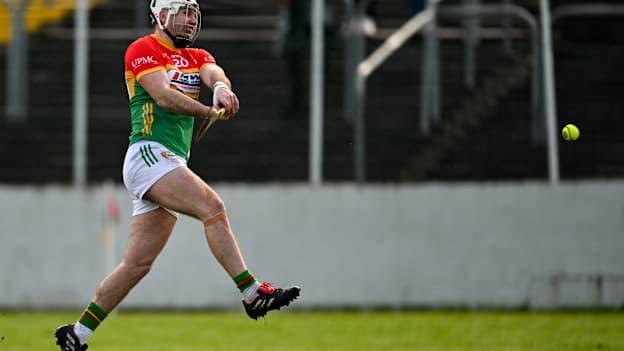 Chris Nolan scored a hat-trick of goals for Carlow in their Joe McDonagh Cup victory over Down. 
