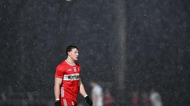 Derry forward Lachlan Murray. Photo by Ben McShane/Sportsfile