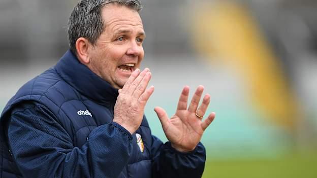 Antrim senior hurling team manager Davy Fitzgerald.
