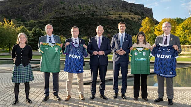 Mowi Hurling-Shinty International launched at Holyrood